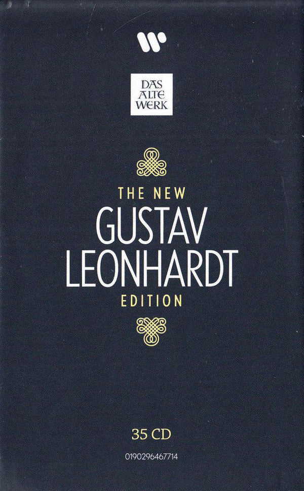 Gustav Leonhardt : The New Gustav Leonhardt Edition (35xCD, Comp, Mono, RE, RM, Box)