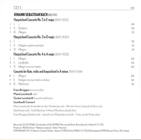 Gustav Leonhardt : The New Gustav Leonhardt Edition (35xCD, Comp, Mono, RE, RM, Box)