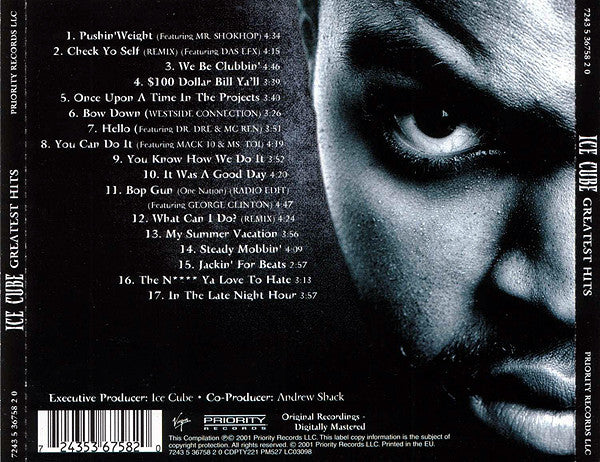 Ice Cube : Greatest Hits (CD, Comp)