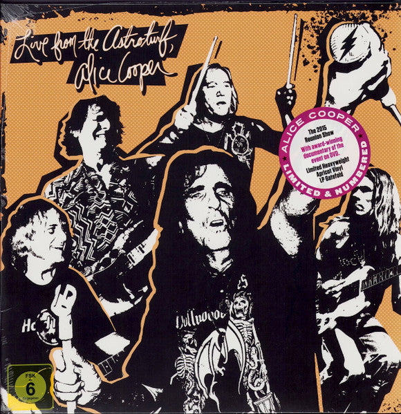 Alice Cooper : Live From The Astroturf (LP, Album, Apr + DVD-V + Ltd, Num, RE)