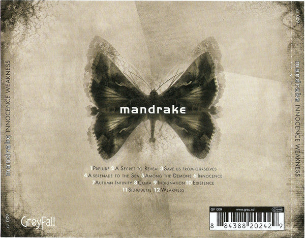 Mandrake (5) : Innocence Weakness (CD, Album)