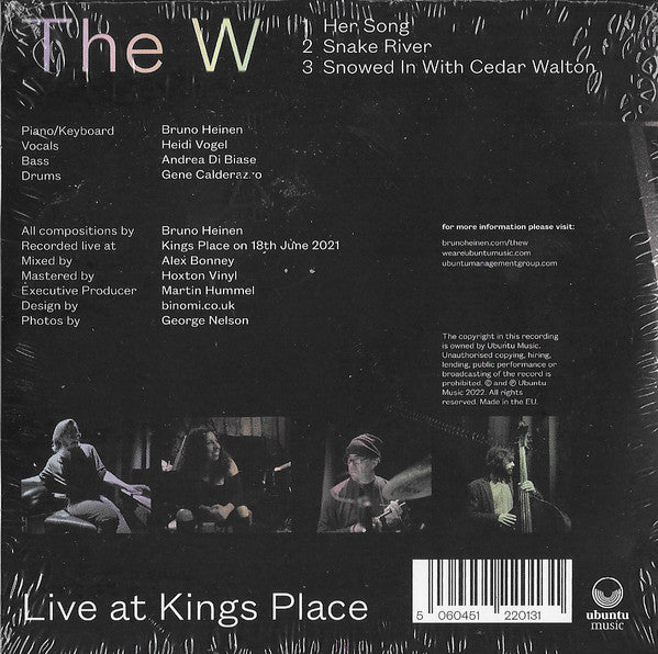 The W (3) : Live At Kings Place (CD, EP)