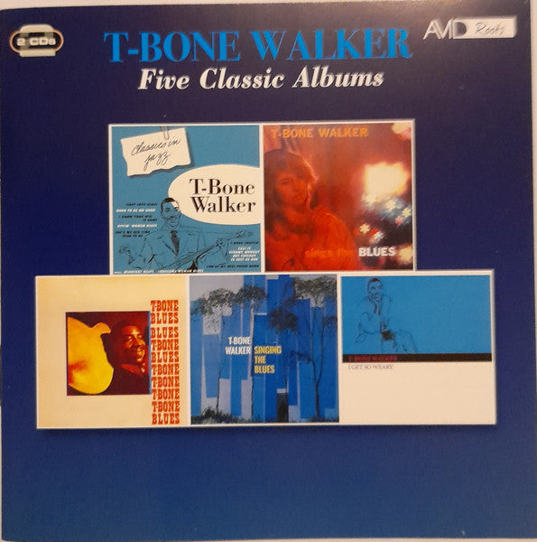 T-Bone Walker : Five Classic Albums (2xCD, Comp, RM)