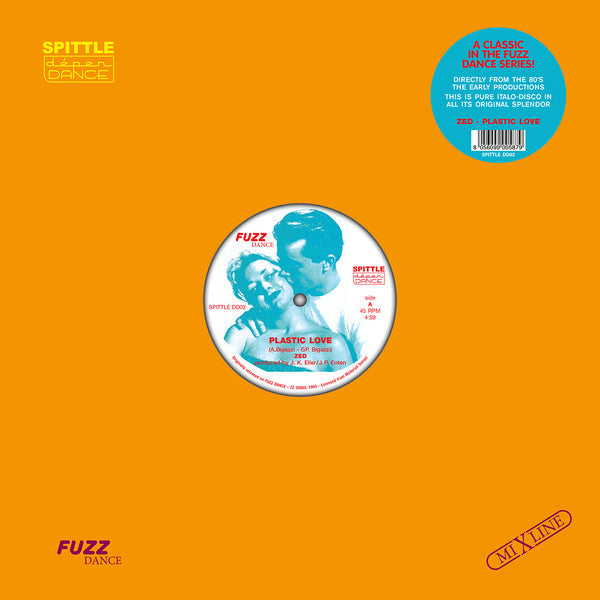 Zed (3) : Plastic Love (12", Single, RE)