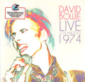 David Bowie : Live Los Angeles 1974 (2xLP, Num, RE, Unofficial, Whi)