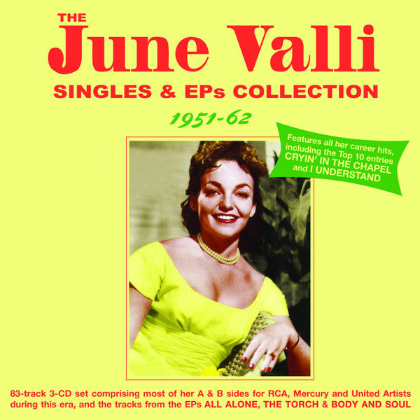 June Valli : The June Valli Singles & EPs Collection 1951-62 (3xCD, Comp)