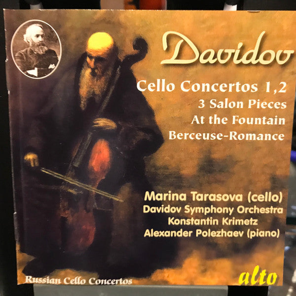Marina Tarasova, Karl Davydov : Davidov Cello Concertos (CD, Album)