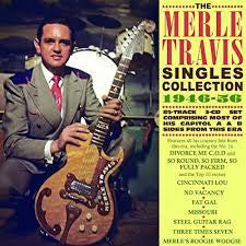 Merle Travis : The Merle Travis Singles Collection 1946-56 (3xCD, Comp)