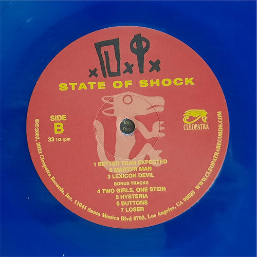 D.I. : State Of Shock (LP, Album, Ltd, RE, Blu)