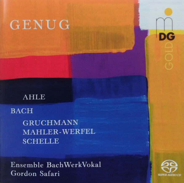 Ensemble BachWerkVokal : Genug (SACD, Multichannel)
