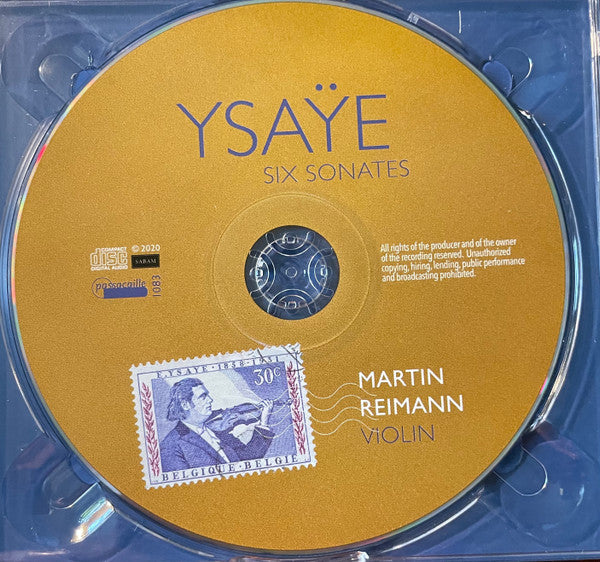 Eugène Ysaÿe, Martin Reimann : Six Sonates (CD, Album)