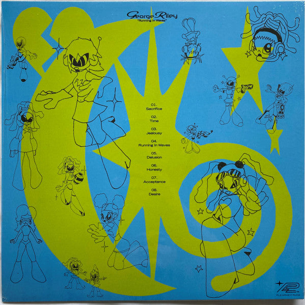 George Riley (10) : Running In Waves (LP, Album, Ltd)