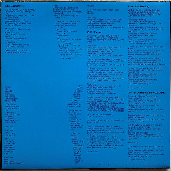 George Riley (10) : Running In Waves (LP, Album, Ltd)