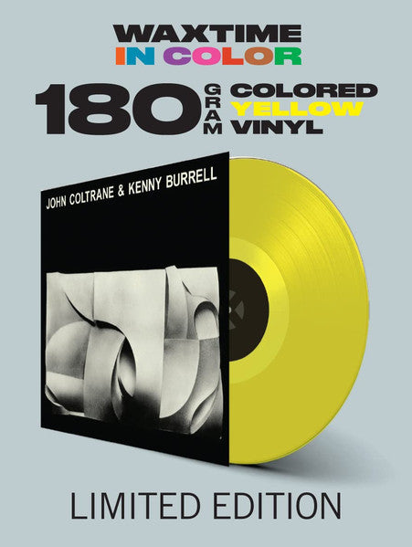 John Coltrane & Kenny Burrell : John Coltrane & Kenny Burrell (LP, Album, Mono, Ltd, RE, RM, Yel)