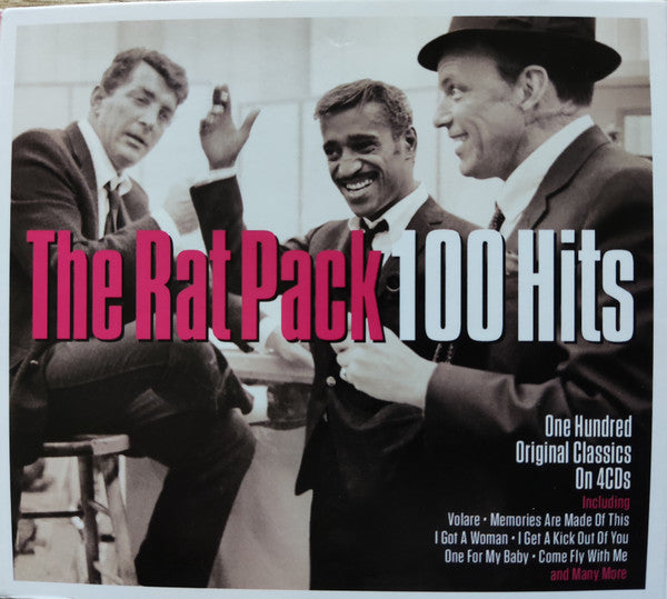 The Rat Pack  -  Frank Sinatra, Sammy Davis Jr., Dean Martin : 100 Hits - One Hundred Original Classics On 4cds (4xCD, Comp)