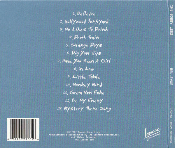 The Bobby Lees : Bellevue (CD, Album)
