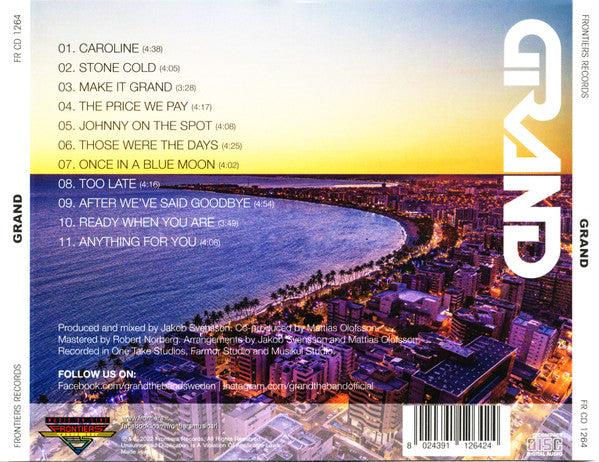 Grand (16) : Grand (CD, Album)