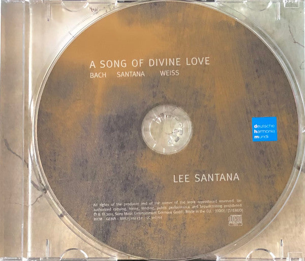 Johann Sebastian Bach, Lee Santana, Sylvius Leopold Weiss - Lee Santana : A Song Of Divine Love (CD, Album)