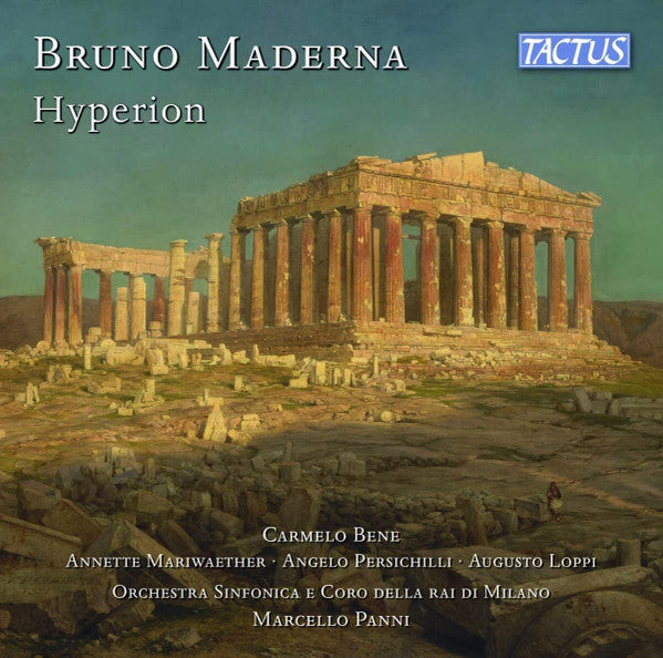 Bruno Maderna - Carmelo Bene, Annette Meriweather, Angelo Persichilli, Augusto Loppi, Orchestra Sinfonica Di Milano Della RAI, Coro Di Milano Della RAI, Marcello Panni : Hyperion  (2xCD, Album)