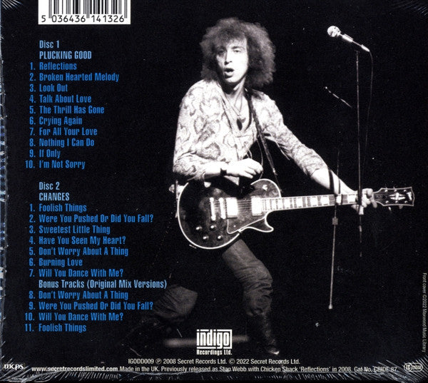 Stan Webb's Chicken Shack : Plucking Good And Changes (CD, Album, RE + CD, Album, RE + Comp, RE)