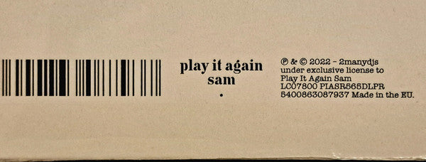 2 Many DJ's : As Heard On Radio Soulwax Pt.2 (2xLP, Mixed, RE, RP, Gat)