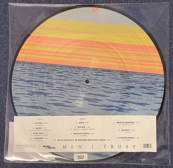 Men I Trust : Men I Trust (LP, Album, Ltd, Pic)