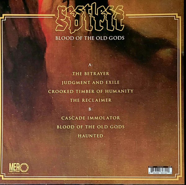 Restless Spirit (2) : Blood Of The Old Gods (LP, Album, Ltd, RE, Blu)