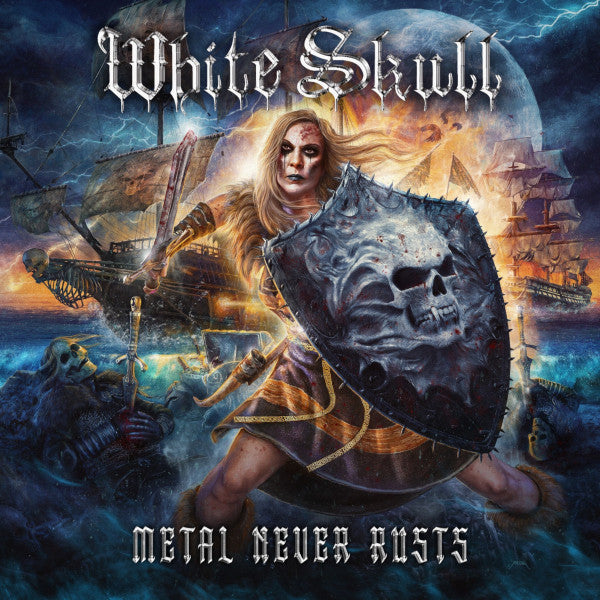 White Skull : Metal Never Rusts (CD, Album, Dig)