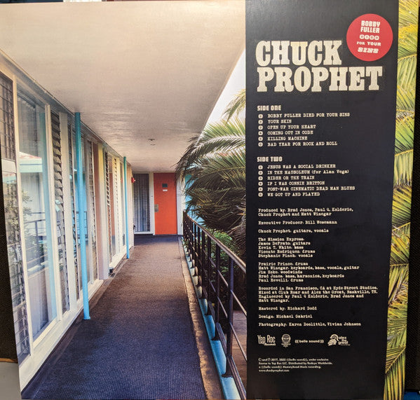 Chuck Prophet : Bobby Fuller Died For Your Sins (LP, Album, Ltd, RE, Red)