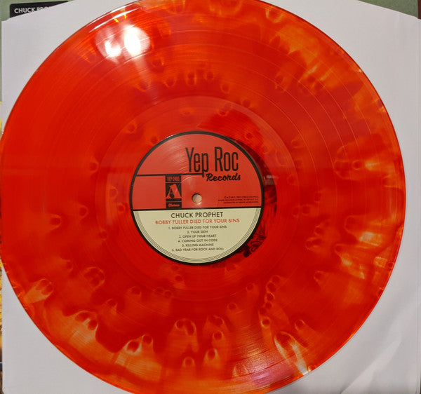 Chuck Prophet : Bobby Fuller Died For Your Sins (LP, Album, Ltd, RE, Red)
