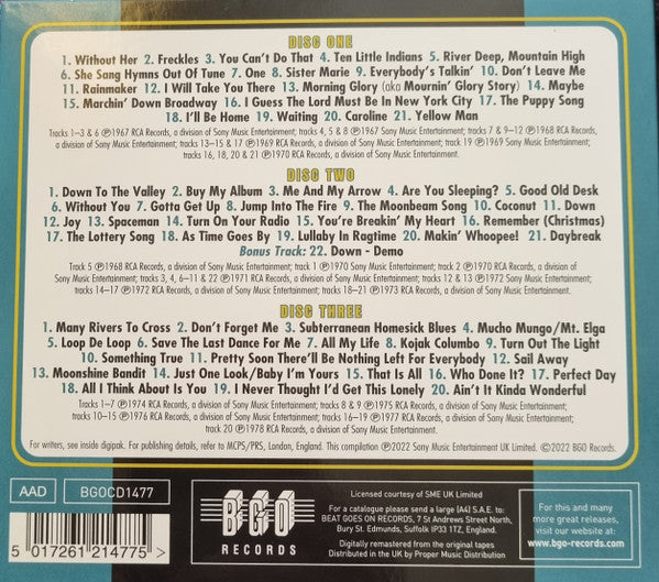 Harry Nilsson : A's and B's (3xCD, Comp, RM)
