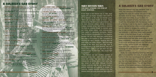 Various : A Soldier's Sad Story (Vietnam Through The Eyes Of Black America 1966-73) (CD, Comp)