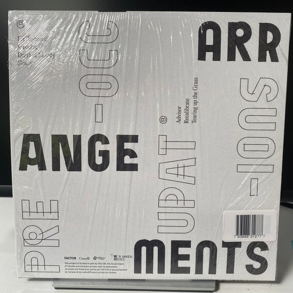 Preoccupations : Arrangements  (LP, Album, Ltd, Cha)