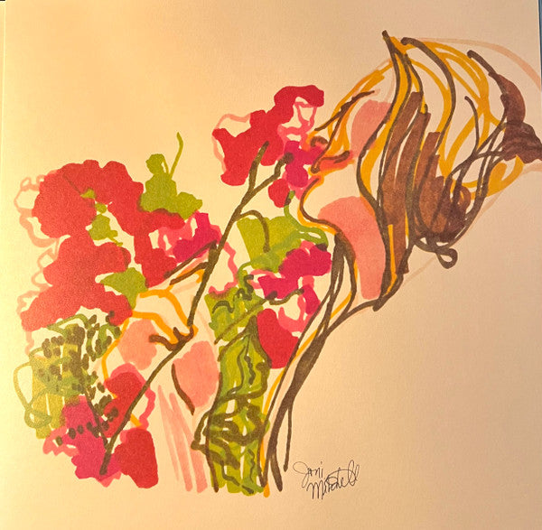 Joni Mitchell : For The Roses (LP, Album, Ltd, RE, RM, Blu)