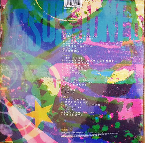 Jesus Jones : Zeroes And Ones : The Best Of (2xLP, Comp, Gol)