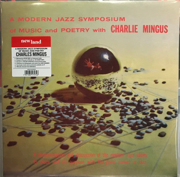 Charles Mingus : A Modern Jazz Symposium Of Music And Poetry (LP, Album, 180 + LP + RE, RM)