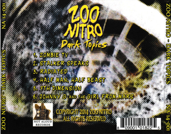 Zoo Nitro : Dark Topics (CDr, EP)