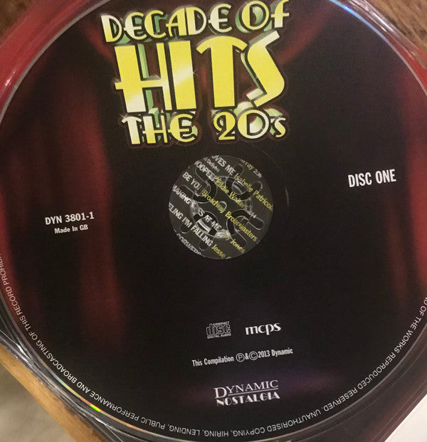 Various : Decade Of Hits The 20's (3xCD, Comp, Dig)