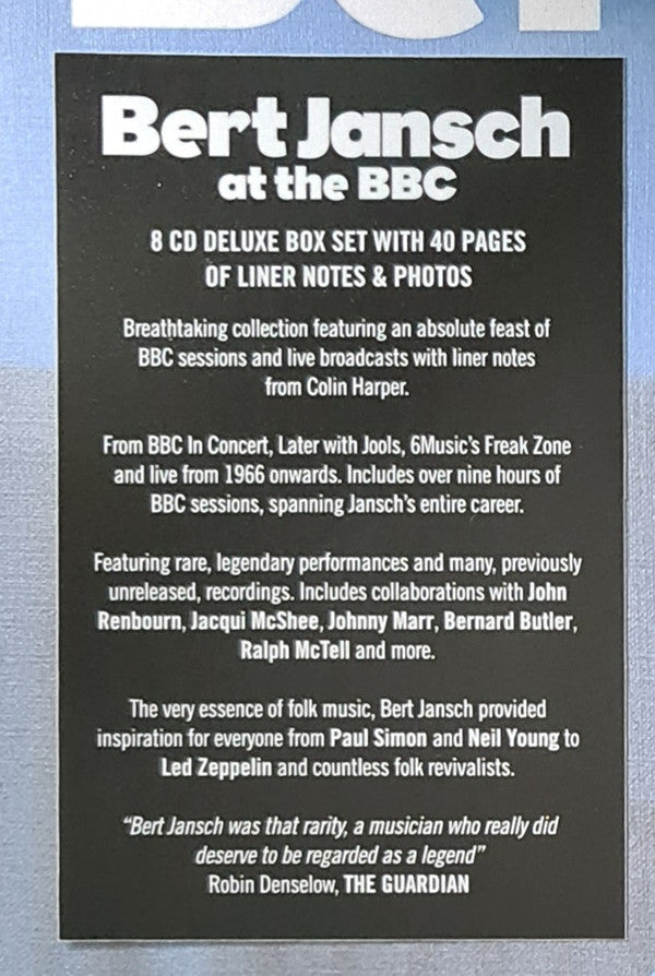 Bert Jansch : At The BBC (8xCD, Album, Mono)
