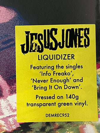 Jesus Jones : Liquidizer (LP, Album, RE, Tra)