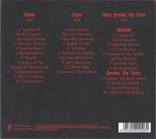 Deicide : Crucifixation: The Early Years (3xCD, Comp, RM)