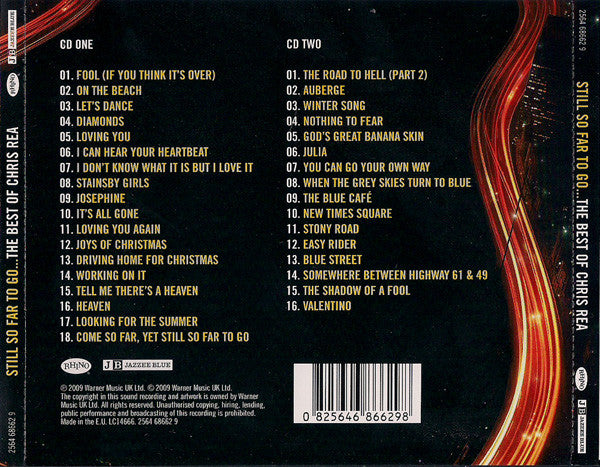 Chris Rea : Still So Far To Go...The Best Of (2xCD, Comp, RM, Cin)