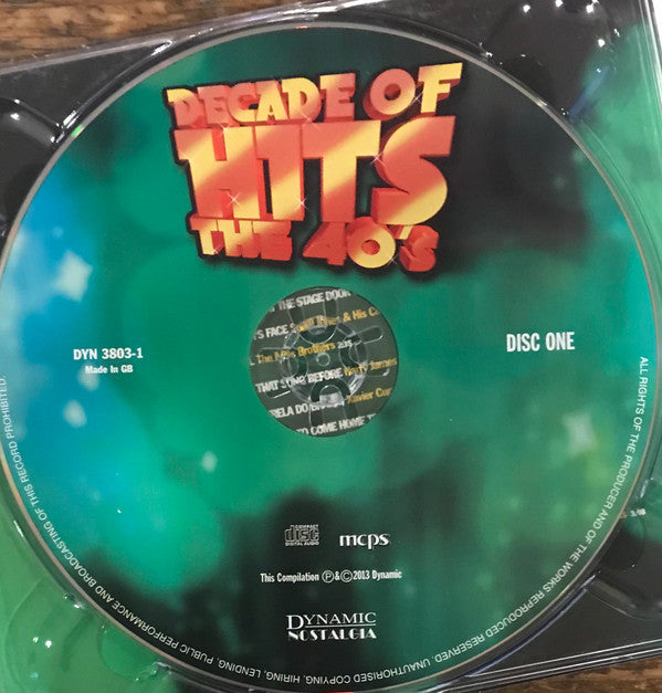 Various : Decade Of Hits The 40's (3xCD, Comp)