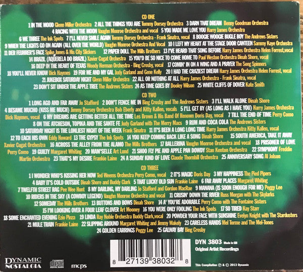 Various : Decade Of Hits The 40's (3xCD, Comp)