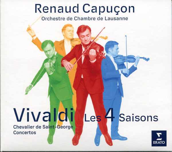 Renaud Capuçon, Antonio Vivaldi, Joseph Boulogne, Chevalier De Saint-Georges : Les 4 Saisons / Concertos (CD, Album)