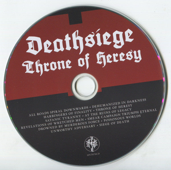 Deathsiege : Throne Of Heresy (CD, Album)