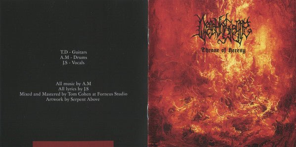 Deathsiege : Throne Of Heresy (CD, Album)