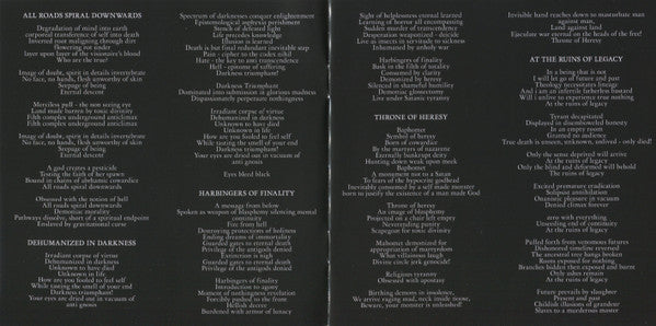 Deathsiege : Throne Of Heresy (CD, Album)