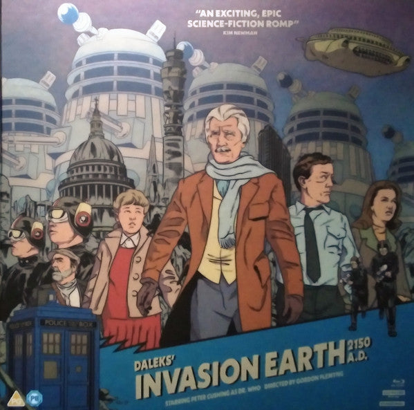 Malcolm Lockyer And Bill McGuffie , Electronic Effects By Barry Gray : Daleks' Invasion Earth A.D. 2150 (LP, Album + Blu-ray, Mono + Ultra HD Blu-ray, 4K, )