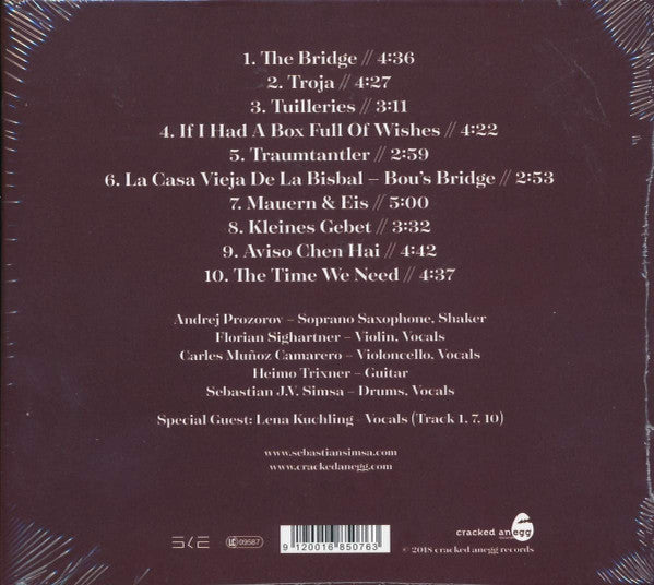 Simsa Fünf : The Time We Need (CD, Album)